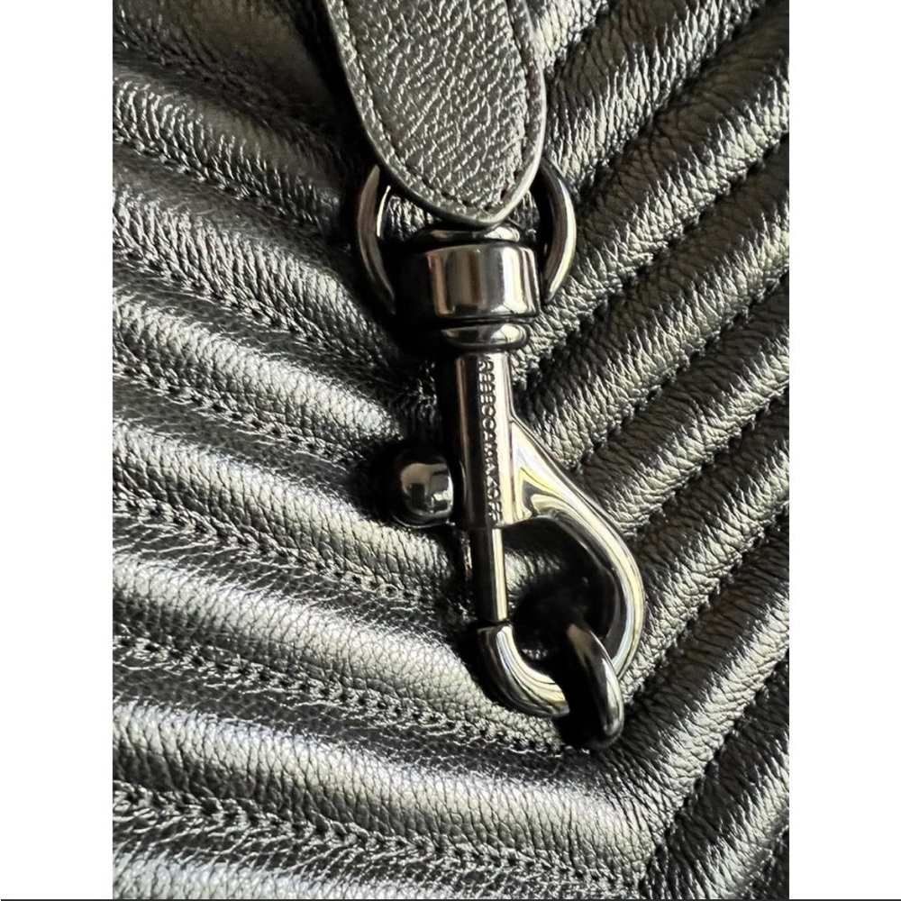 Rebecca Minkoff Black Quilted Tote - Picture 5 of 10